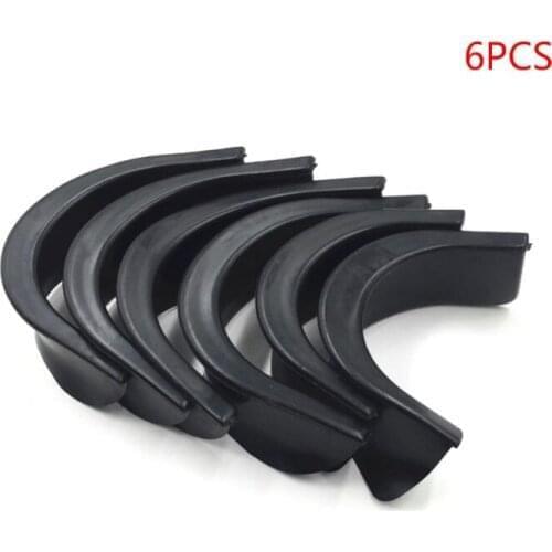 6Pcs Pool Table Billiard Pocket Hole Rubber Liners Snooker Replacement Accessory U2JB