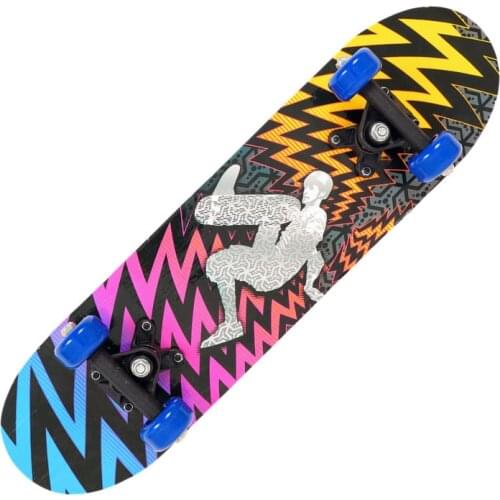 60*15cm Double Rocker Spider Longboard Cartoon Childern Skateboard Maple Board Child Skate Board Skateboarding Kids Skateboard