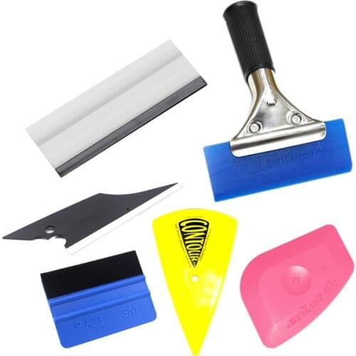 8In1Vinyl Film Tinting Squeegee Scraper Applicator Car Accessories Car Auto Window Tint Tool Kit Film Scraper Car Film Tool Set