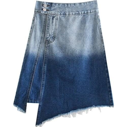 Женские юбки джинсовые A.D.EAST China At AliExpress