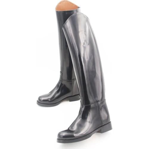 Horse Riding Boots smooth-boxleather Leather Lining Dressage boots Equestrian Boots Unisex Customized Horse Riding Equipment