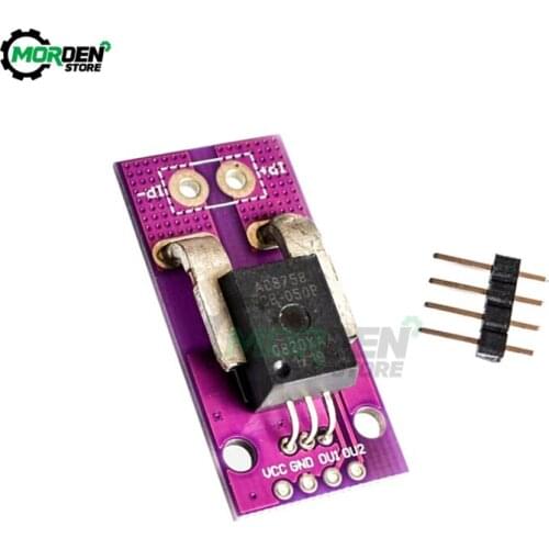 CJMCU-758 ACS758LCB-100B-PFF-T Module Linear Current Hall Current Sensor Module 3V To 5.5 V Single Supply Operation