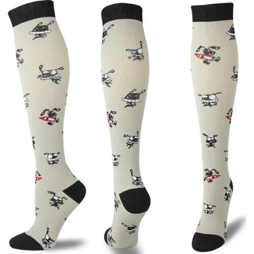 Unisex Elastic Outdoor Compression Womens Slim Beauty Leg Breathable Cotton Fitness Sports Camping Soccer Stocking Protect Feet