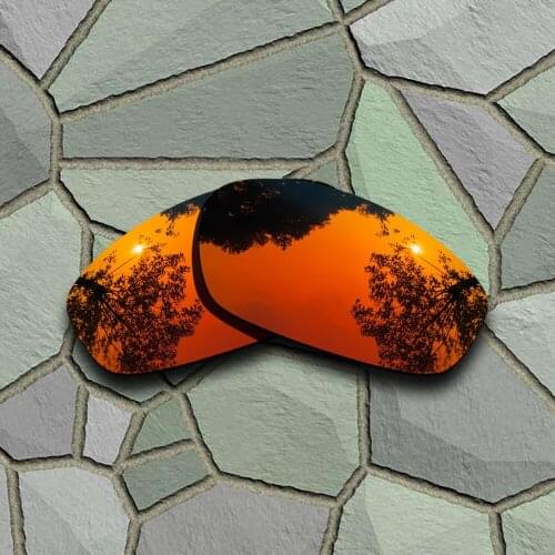 Red Orange Sunglasses Polarized Replacement Lenses for Oakley Blender