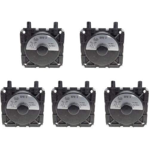 5PCS KFR-1 General Purpose Powerful Exhaust Spare Part Repair for Boiler Gas Water Heater Air Pressure Switch AC 2000V 50Hz 60S