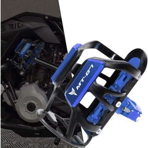 New For Yamaha MT-07 mt07 FZ07 2014-2021 2020 2019 Motorcycle Accessories CNC Water Bottle Drink Cup Holder Removable and stable