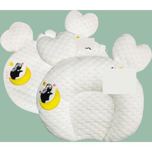 New Style Latex Pillow Baby Stereotype Pillow Anti-bias Head Pillow Baby Pillow Type Correction Head 0-1 Year Old Newborn