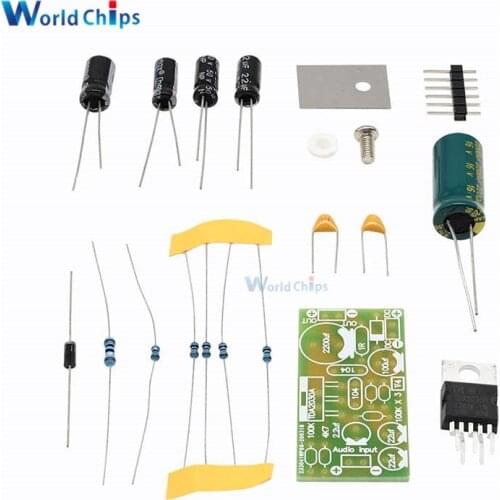 TDA2030A Electronic Audio Power Amplifier Board Mono 18W DC 9-24V DIY Kit