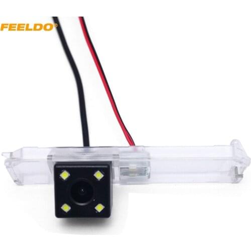 FEELDO Special Car Rearview Camera With LED Light For VolksWagen Lavida First generation (2008-2011) Reversing Backup Camera