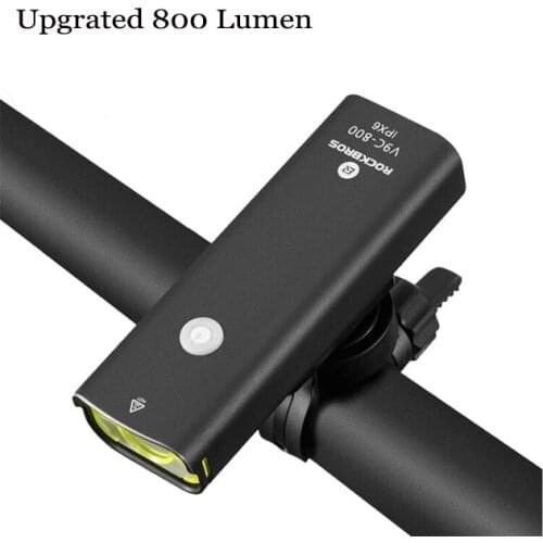 ROCKBROS Cycling Light Bike Headlight Bicycle Lamp Waterproof Cycling Flashlight fietslicht luz bici lampe velo Bike Accessories