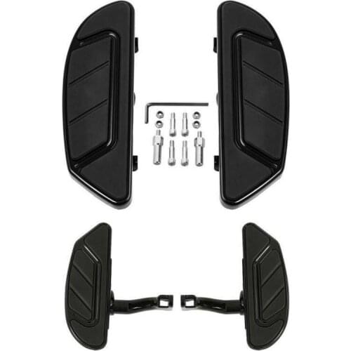 Motorcycle Driver Passenger Floorboard For Harley Touring Road King Street Glide Electra Glide 1993-2020