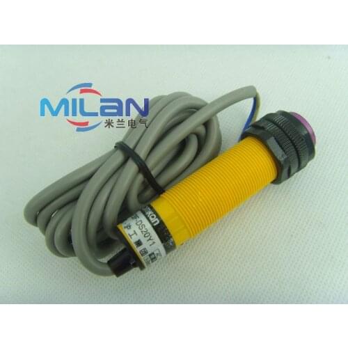 1PCS E3F-DS20Y1 photoelectric switch Photoelectric Sensor Optical Sensor Two Wire AC NO 20cm