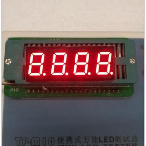 100pc Common anode/Common cathode 0.4 inch digital tube 4 bits digital tube led display 0.36inches Red digital tube