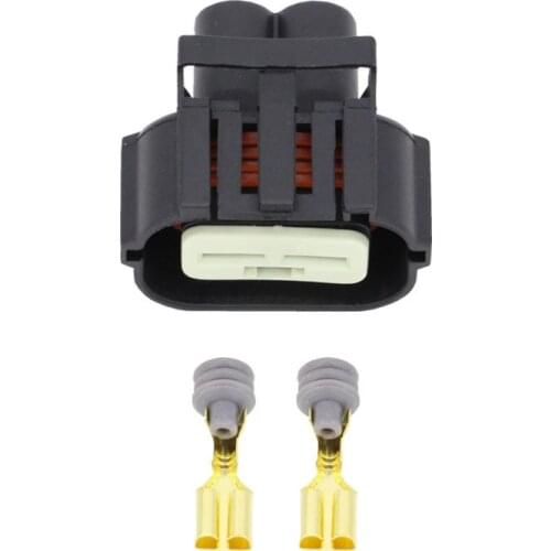 2pin Automotive connector with terminal block DJY7021-6.3-21 2P