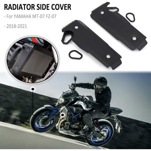 2018 2019 2020 2021 Motorcycle Radiator Grille Cover Protector Guard Side Covers For YAMAHA MT-07 MT07 MT 07 FZ-07 FZ07 FZ 07