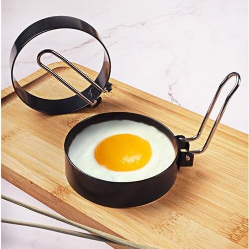 Non-stick thickening round omelette model omelette mold omelette