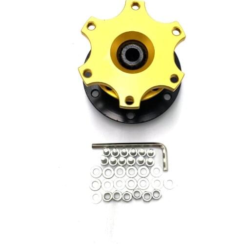 Steering Wheel Quick Release snap off hub adapter Steering Wheel Hub Boss Kit