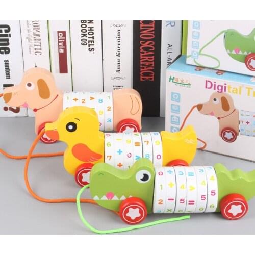 Wooden Toy Number Crunching Arithmetic Multifunctional Kids Educational Toys Early Education Toddler Toys Boy Girls Intellectual