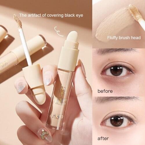 Freely Erase Double-headed Concealer To Cover Dark Circles And Acne Marks Conceal Pores And Brighten Skin Tone Concealer TSLM1