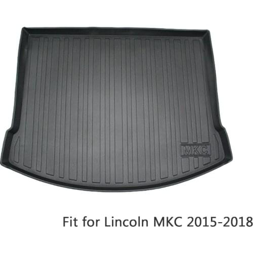 For Lincoln MKC 2015 2016 2017 2018 Boot Liner Tray 1Set Car Cargo Rear Trunk Mat Waterproof Anti-slip Mat Accessories