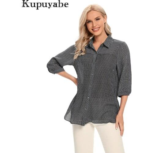 Женские летние рубашки Kupuyabe China At AliExpress