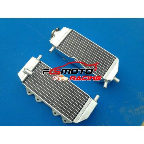 Left & Right Side Aluminum Radiator For Yamaha YZ125 YZ 125 125cc 2-stroke Motorcross Bike 2005-2019 2014 2013 2015 2017