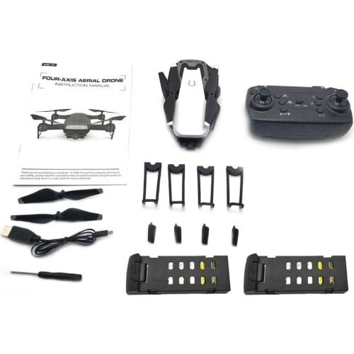 LH-X41WF 6-Axis Mini Foldable FPV Dron With WIFI HD Camera Alititude Hold Take-off/Landing Drone with Batteries set