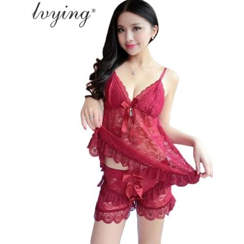 Женские шелковые пижамы Lvying China At AliExpress