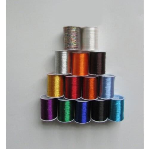 Metal embroidery thread DIY clothing accessory essential 15 kind of colour select sewing thread 20pcs/1box wholesale sell