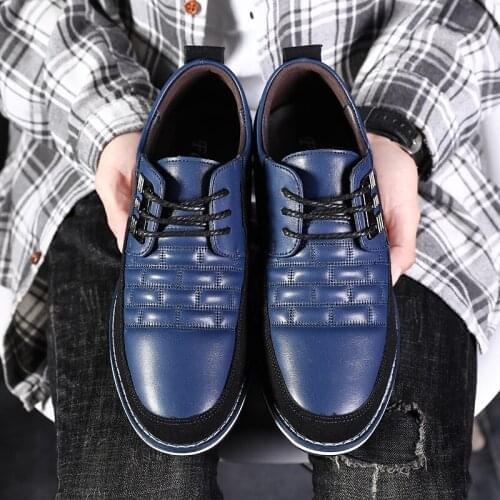 Loafers mens casuales daddy fashion business 2020 masculino Moccasins for hombre arrival couro para genuine Loafers men leather