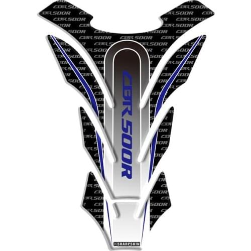 New 3D Waterproof Fishbone Sticker Tank Pad Protective Case Fuel Tank Film Suitable for HONDA CBR500R cbr 500r CBR 500R