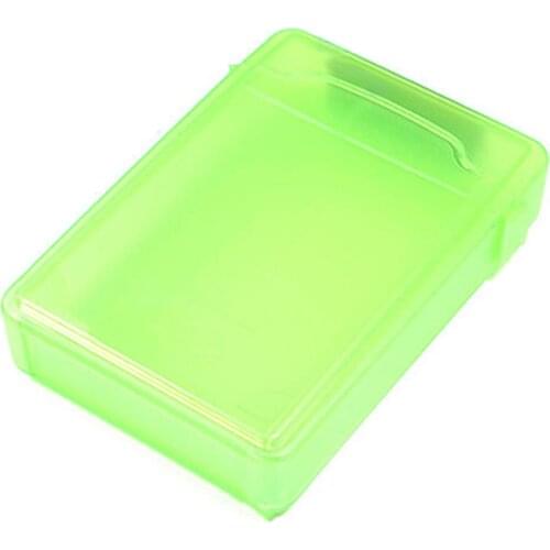 Wholesale Green Hard Drive Disk Plastic Protect Storage Box Case for 3.5 Inch SATA IDE HDD