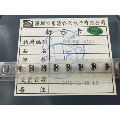 Original new 100% 5pin mobile phone side press reset power button switch touch micro switch 3*4*3.5