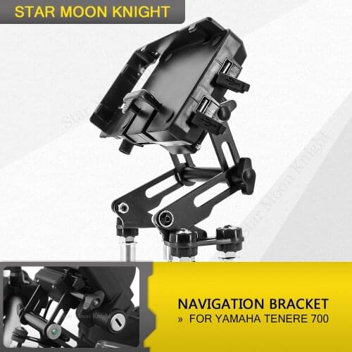 For YAMAHA Tenere 700 T7 T700 XT 700 Z Motorcycle Adjustable Extend Stand Holder Mobile Phone GPS Navigation Bracket XT700Z