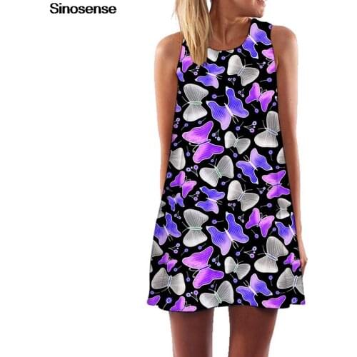 Летние платья-халаты SINOSENSE China At AliExpress