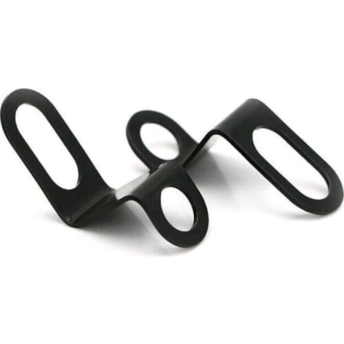 Rear Motorcycle Turn Signal Support Bracket Cafe Racer Chopper Bobber For Harley