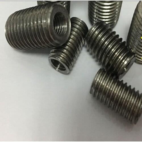 10pcs Internal and external teeth stainless steel 304 nut thread screw customized M4M6M8M10M12M1416