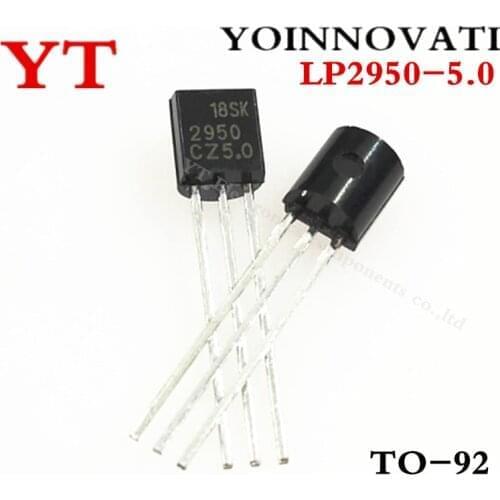 1000pcs/lot LP2950-5.0 LP2950 voltage regulator TO92 IC Best quality