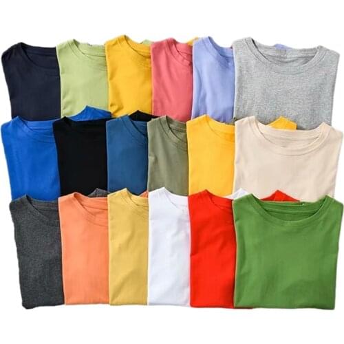 2020 Summer Womens T Shirts Fashion Harajuku 100%Cotton Short sleeve Female Tops Tee Casual Sports undershirt T Shirts Women