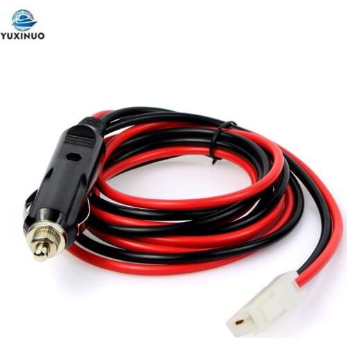 Car Mobile Radio 12V DC Power Cable Cigarette Lighter Plug for KENWOOD ICOM IC-F1610 Yaesu FT-1802 FT-1807 FT-8800 Walkie Talkie