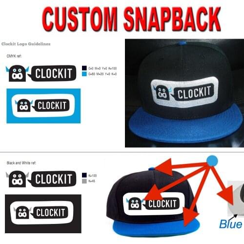 Custom Embroidery 3D Logo Hip Hop Hat For Adult Customize Personalized Logo Baseball Snapback Hats Wedding Birthday Party Gifts