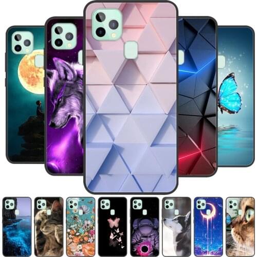 For Oukitel C22 Case Cartoon Printing Silicone Soft TPU Phone Cases For Oukitel C22 2021 Back Cover C 22 Global Version 5.86