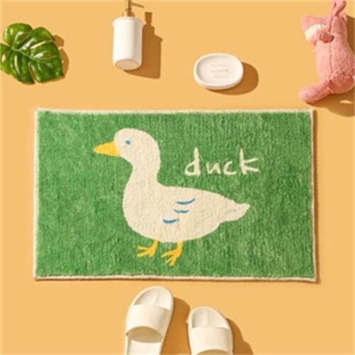 Nordic Animal Bathroom Rug Funny Soft Bathtub Carpet Area Rugs Kitchen Rug Floor Mats Floor Mat Anti Slip Rugs Home Decoration
