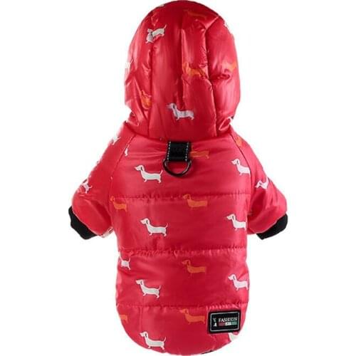 Pet Jacket Winter Dog Coat Outfit Doggie Puppy Small Dog Clothes Yorkshire Pomeranian Bichon Poodle Schnauzer Pet Clothing Suit