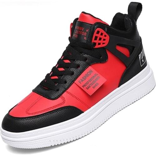 Youth White Mens Sneaker Trend High Top Platform Shoes Men 2021 Spring Designer Vulcanized Shoes Elegant Luxury Brand Sneakers