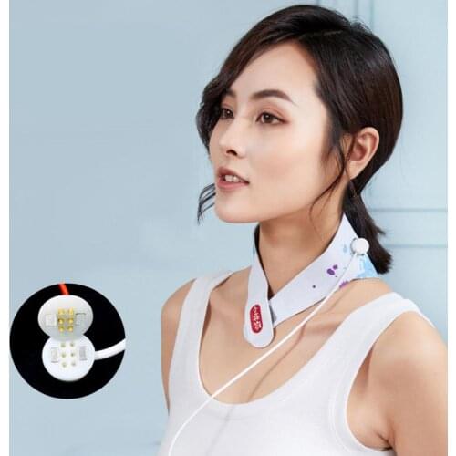 SzBlaZe Graphene Neck Heating Pad Neck Massager Heated Neck Wrap Heat Therapy for Pain Relief Soreness & Stiffness Relief