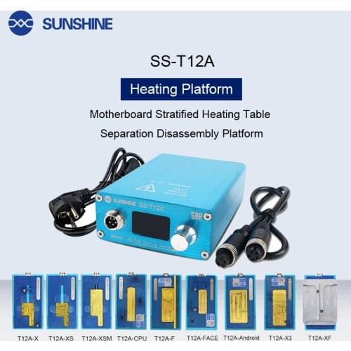 IPhoneX/XS/XSM Motherboard Stratified Heating Table Pre-Heating Rework Station Separation Disassembly Desoldering Station