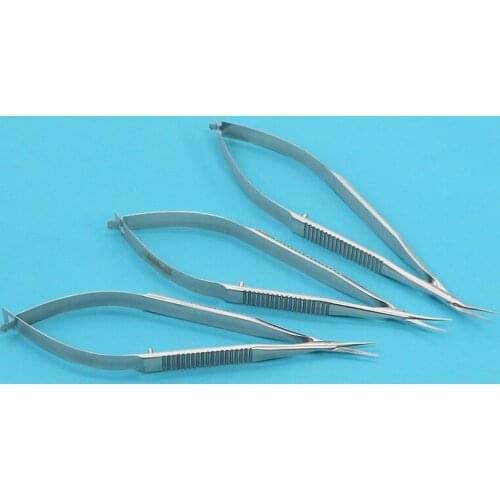 Stainless Steel 12.5cm Conjunctival Scissors Eye Scissors surgical scissors ophthalmic instrument