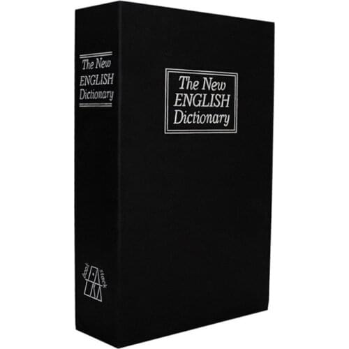 New Novelty Design English Dictionary Shape Key Money Box Piggy Bank Safe Money Cash Coins Saving Box Kid Child Birthday Gift