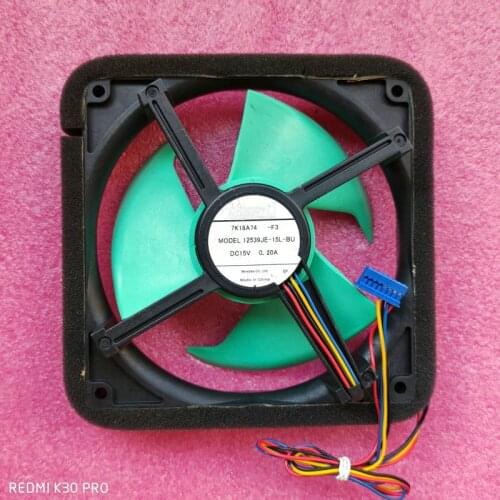 New Original NMB 12539JE-15L-BU DC15V 0.20A for Refrigerator cooling fan